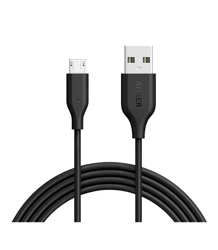 Anker PowerLine A8133 USB to MicroUSB 1.8m Charging Data Cable کابل 1.8 متری تبدیل USB به MicroUSB انکر مدل PowerLine A8133 - Image 1