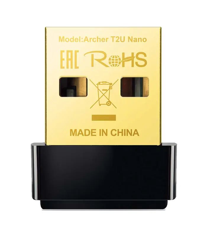 TP-LINK ARCHER T2U NANO AC600 Wireless USB Adapter1 کارت شبکه tp-link مدل archer t2u nano - Image 1